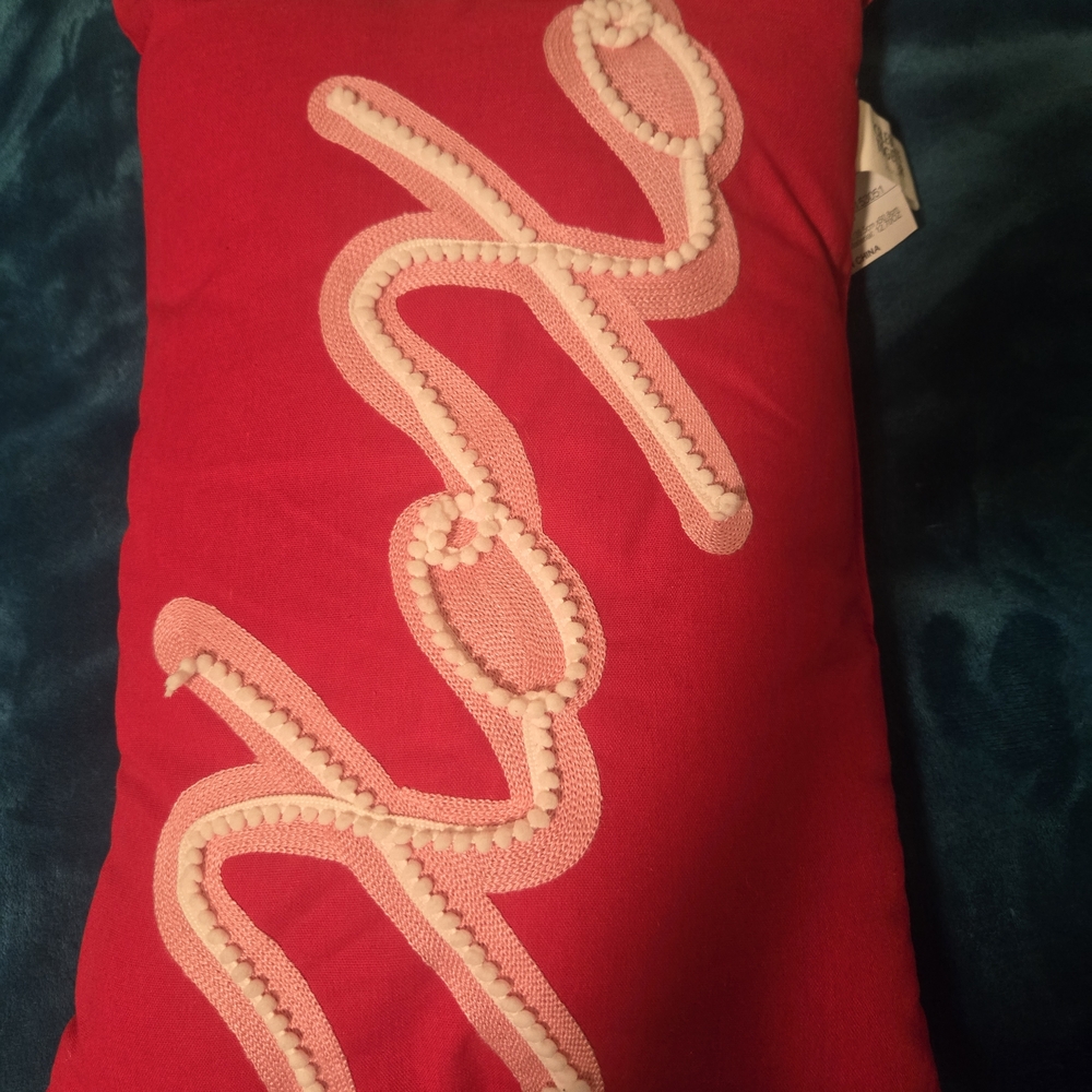 Cute Red XOXO Pillow